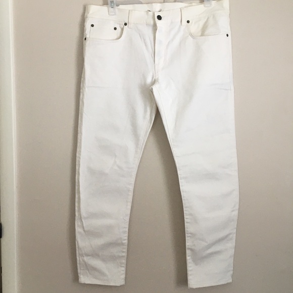 Saint Laurent Other - Saint Laurent Men’s White Denim Jeans size 36